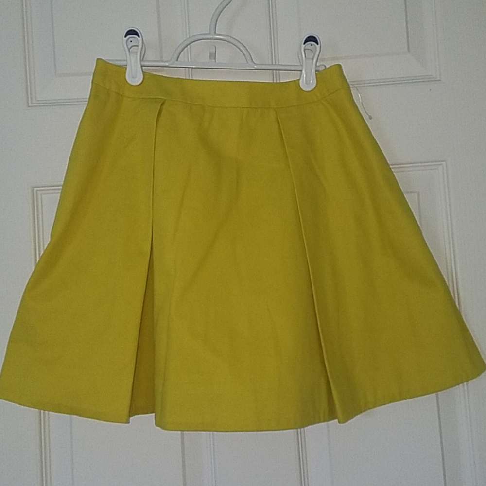 Kate Spade Saturday Deep Pleated Mini Skirt